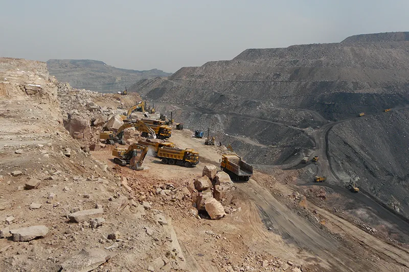 Mina de carbón a cielo abierto de Guangna Coal Group