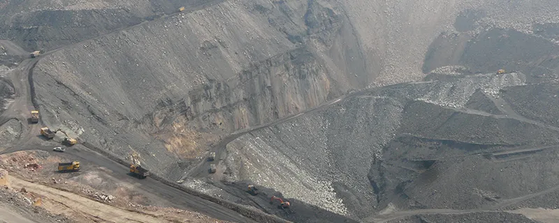 Mina de carbón a cielo abierto de Guangna Coal Group